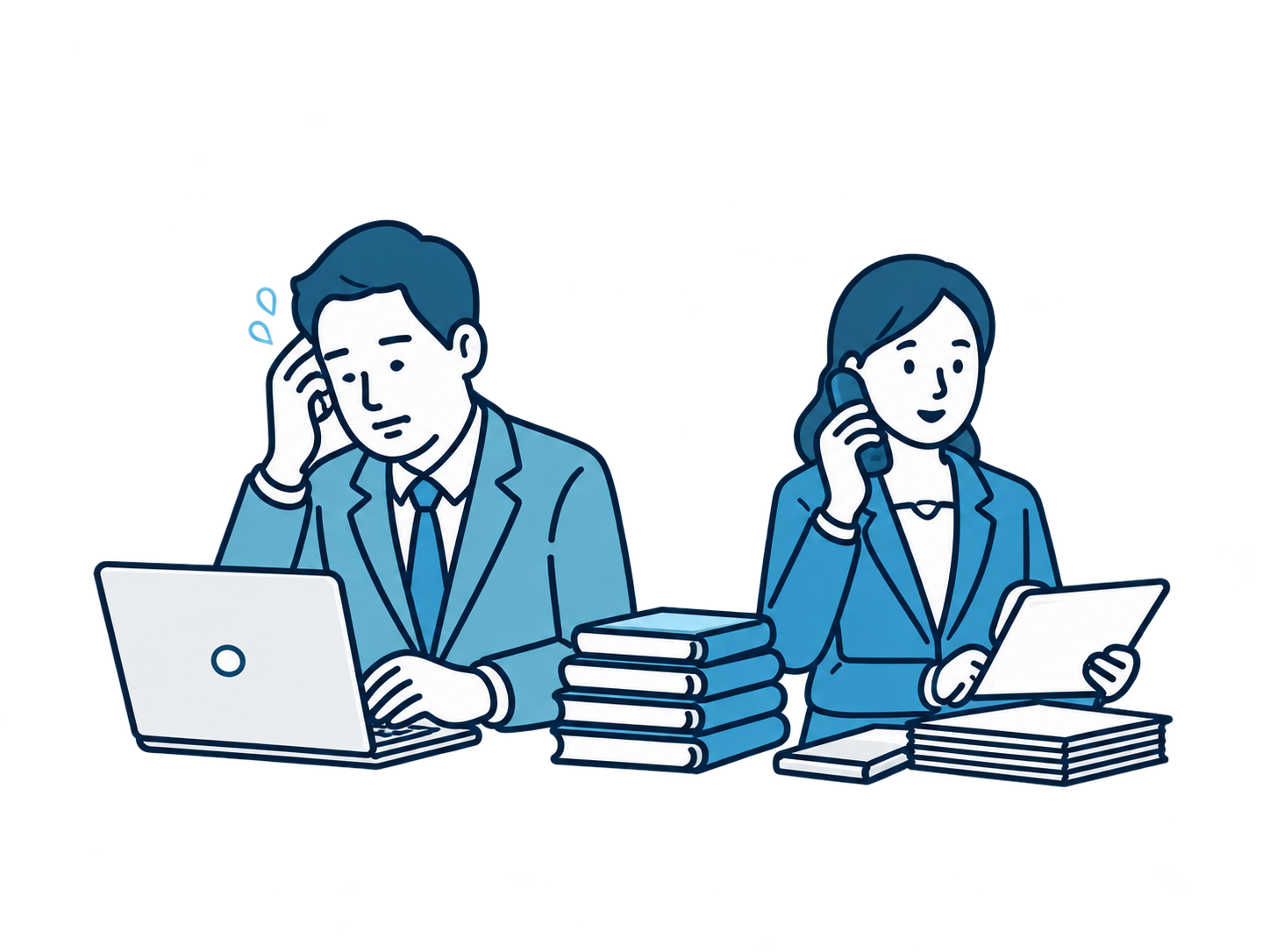 忙しい現場向けイラスト
